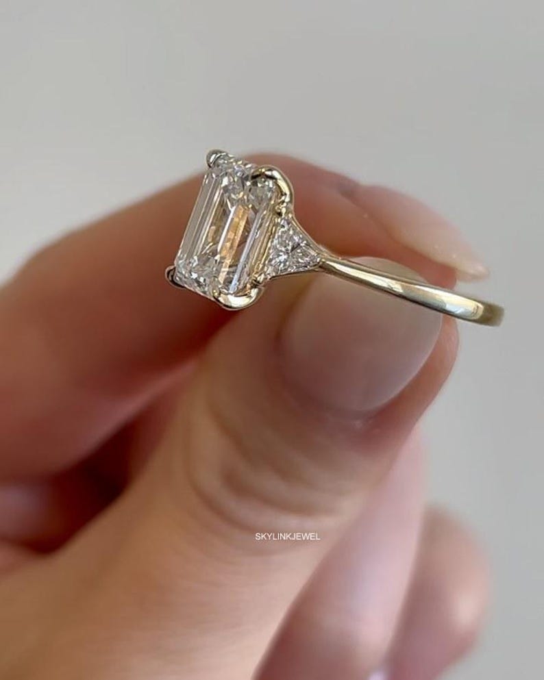 Anillos De Compromiso De Plata De Ley 925, Anillos De Boda De Moissanita 936343