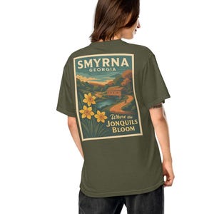 Smyrna Georgia Vintage Poster Tee