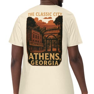 Athens Georgia WPA Ästhetik Shirt
