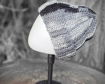 Hand Crocheted Hat: Soft Acrylic Yarn