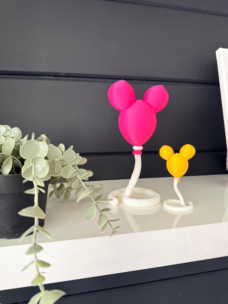 Disney Inspired Mickey Mouse Balloon - 3D Printed image 1
