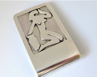 Nude Money Clip Etsy