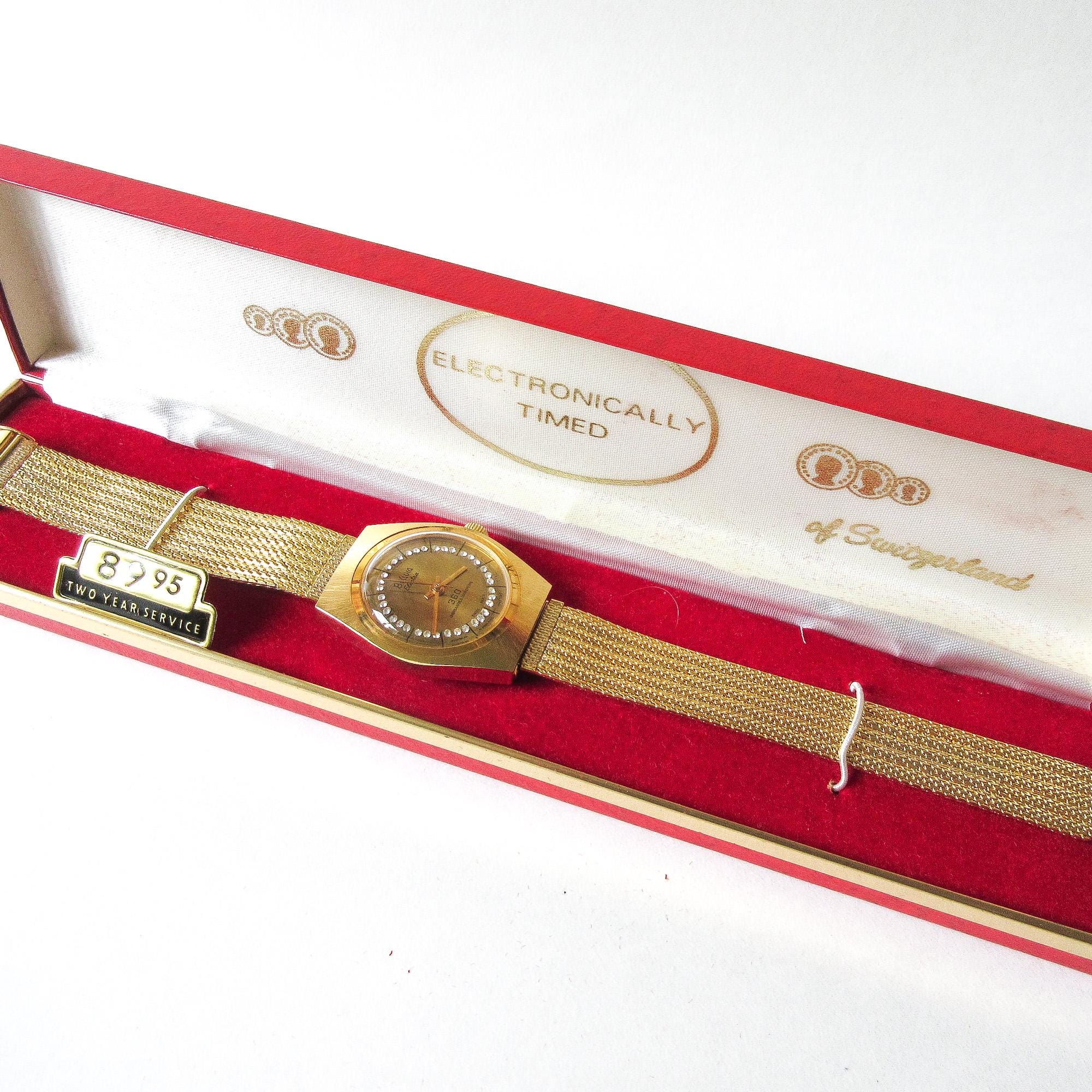 Bolivia Electra 360 Watch, Manual Wind Swiss Parts, Vintage  display picture 2