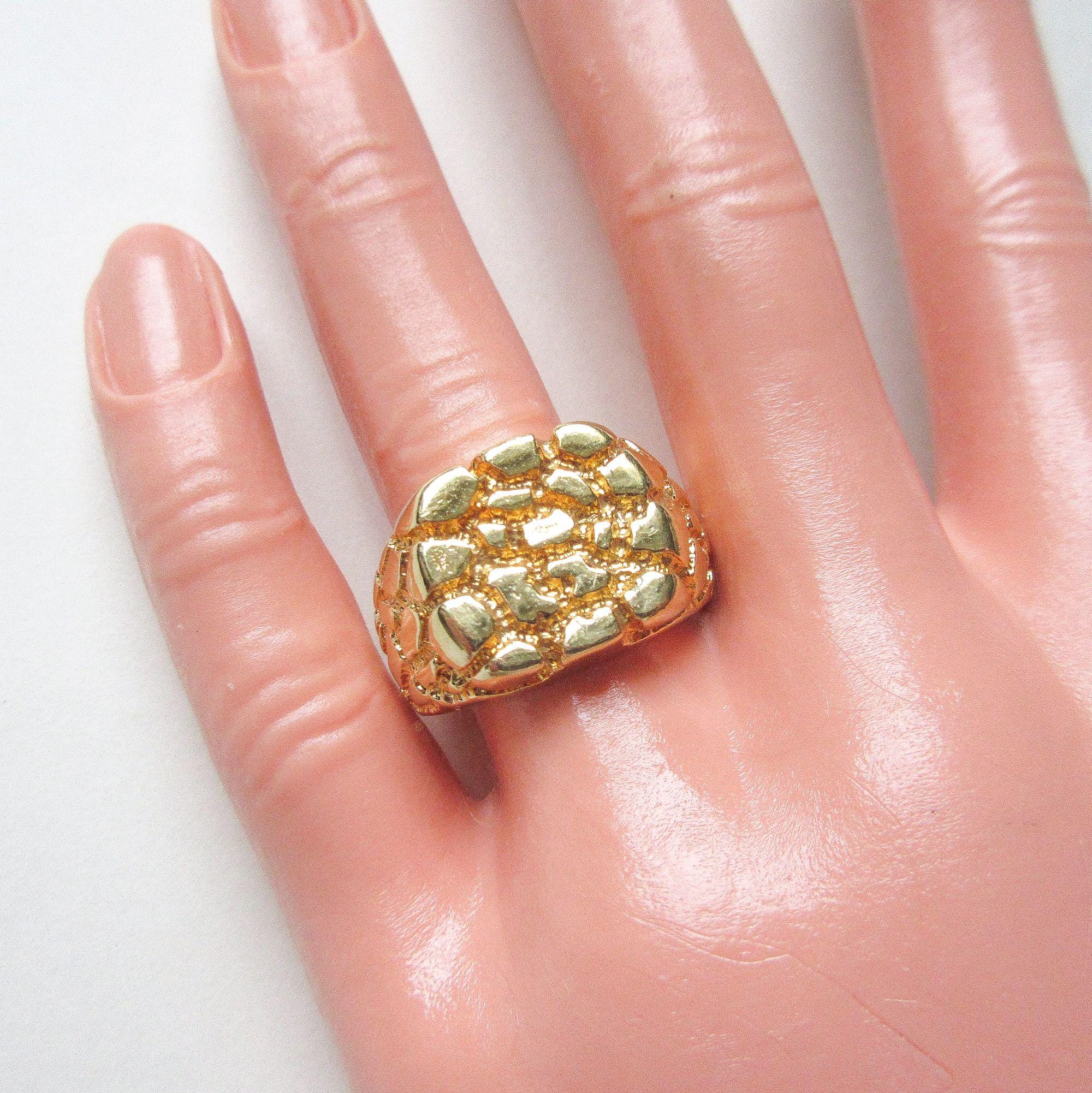 Vintage 18k Ge Ring - Etsy