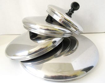 Farberware Stainless Steel Replacement Lid Choice, Vintage USA Cookware