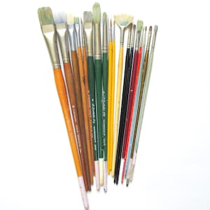 Grumbacher & Art Brush Lot of 18 Vintage