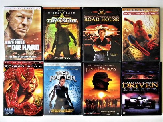DVD Movie Action Adventure Lot 8, Live Free Die Hard, National