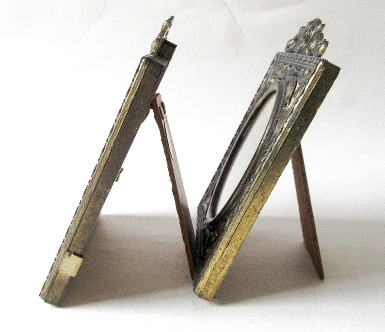 Vintage Metal Picture Frames Made In Italy