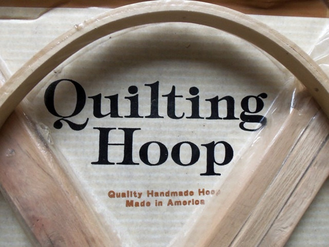 Wood Quilting Hoop with Stand 18 x 27 Oval New Etsy