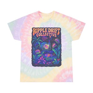 Vibrant Tie-Dye T-Shirt | Boho Summer Tee | Psychedelic Graphic Tee