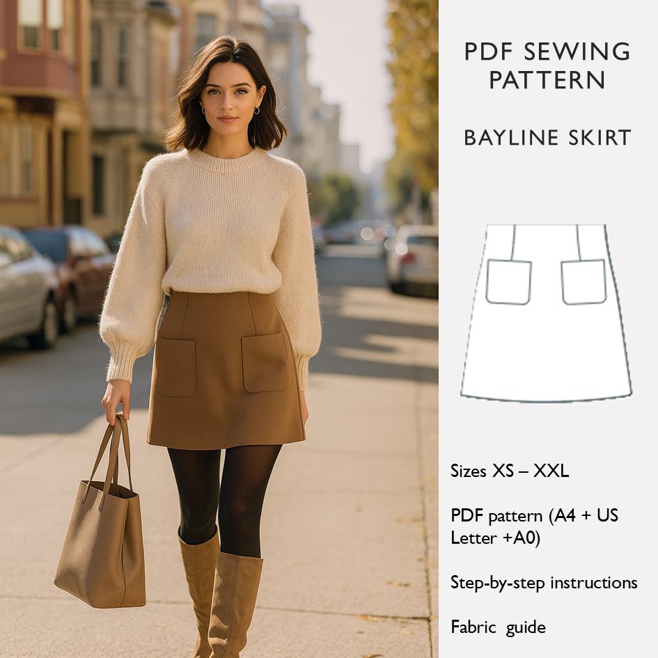Capsule Wardrobe Sewing Pattern Bundle | 6 Garments | Dress, Blouse ...
