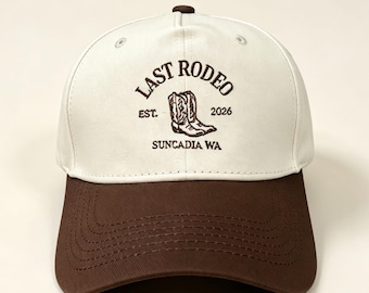 Anpassad broderad truckerhatt, western möhippa cowboy stövelkeps, Nashville kustnära cowgirl-present
