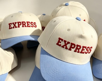 Personlig broderad vintage truckerkeps för svensexa och möhippa