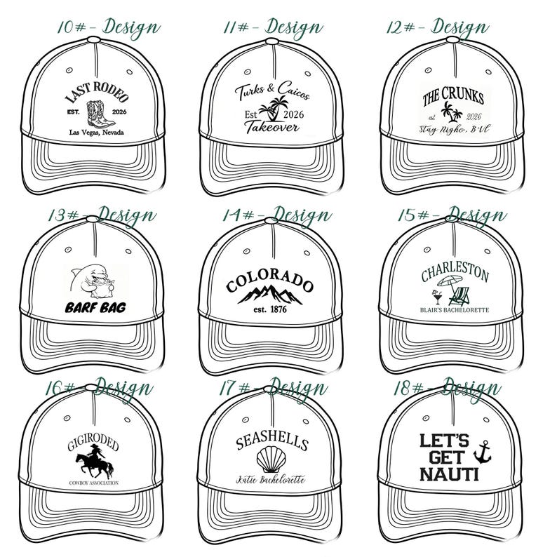 Anpassad broderad upp-och-nervänd texthatt, randig brätte vintage truckerhatt, personlig retro basebollkeps, anpassad namnkeps matchdagspresent bild 8