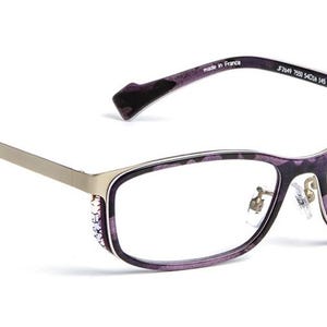 Lunettes De Vue Créateur J.F. Rey JF2669 - Monture Métal/titane Bleue - Branches 140mm - Neuf Avec étiquettes