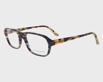 Designer François Pinton Vintage Retro Tortoiseshell-glasögon - Tillverkad i Frankrike - Optisk ram av president Valéry Giscard D'Estaing