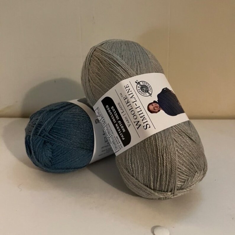 Woolike Simililaine Yarn Superfine 1 Vegan Loops & Etsy