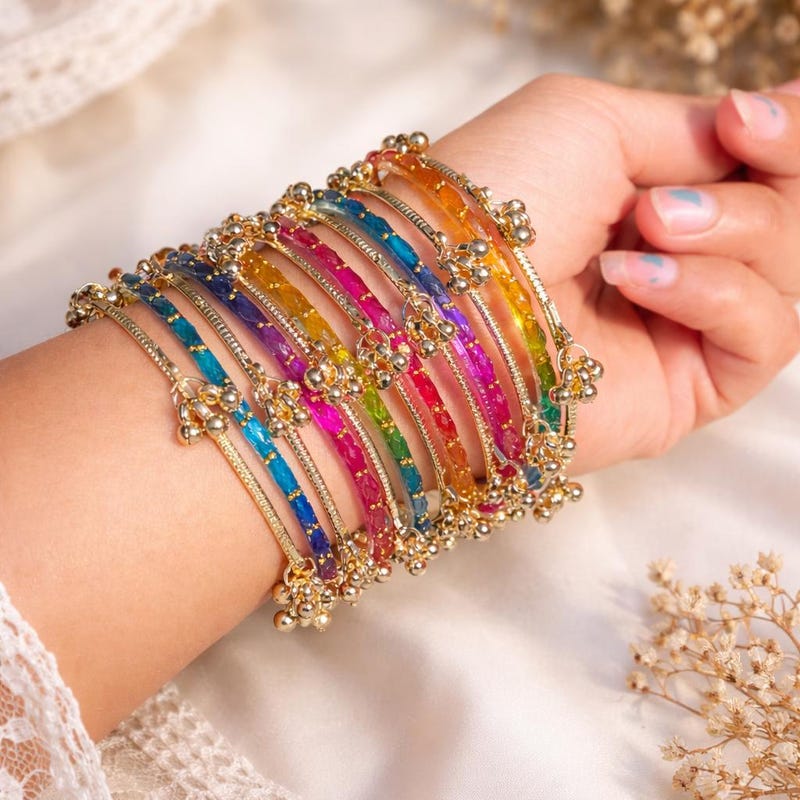 Kashmiri Ghungroo Bangles Etsy kashmiri-ghungroo-bangles-etsy