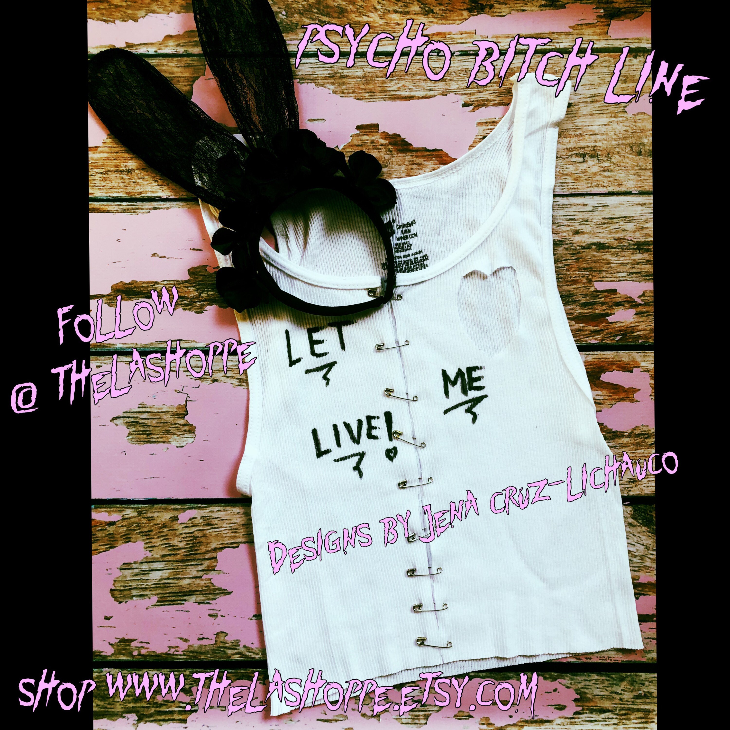 Punk Safety Pins Top - Etsy