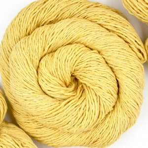 Here Comes The Sun - 100% Recycled Cotton, Eco Friendly,  Reclaimed Sweater, Vegan,  Upcycled Yarn - Sport Weight