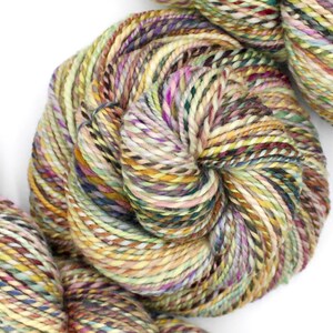 May Day Parade - 100% Hand Dyed Superwash Merino Wool, Hand Spun Yarn - Worsted Weight