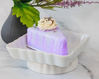 Lavender Tea Butter Cake Bath Bomb