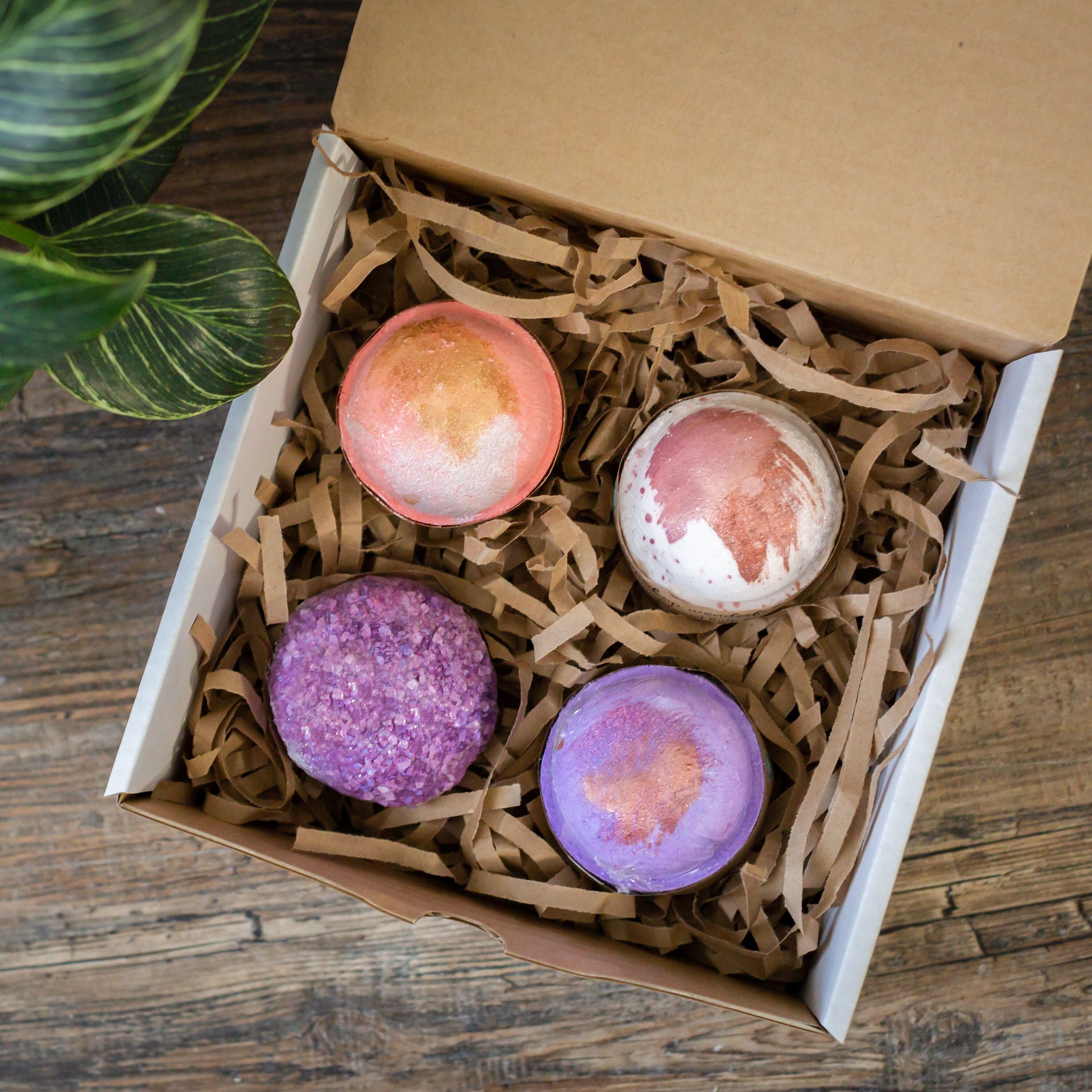 Small Bath Bomb Gift Box Set Etsy Australia