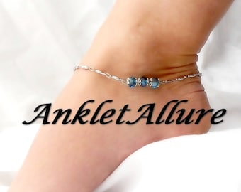 CRUISE Anklet SHIPS WHEEL Anklets for Women Double Waterproof Anklets for Women