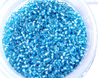 WHOLESALE BULK Beads 10oz Blue Glass Beads Seed Beads DIY Jewelry Making