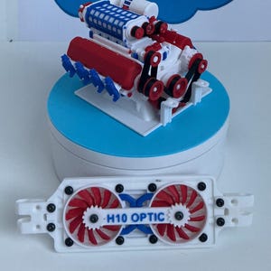 Vanquish H10 Optic Knight Customs engine crawler truck