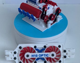 Vanquish H10 Optic Knight Customs engine crawler truck