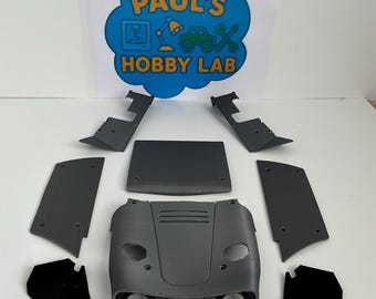 Vanquish H10 Optic "Poorigin" (hood, doors, roof) panels, including inner fenders & rear cage