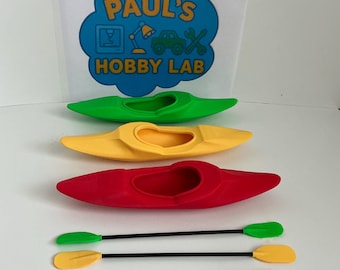 Knight Customs 1/10 Kayak Scale Accessory Set