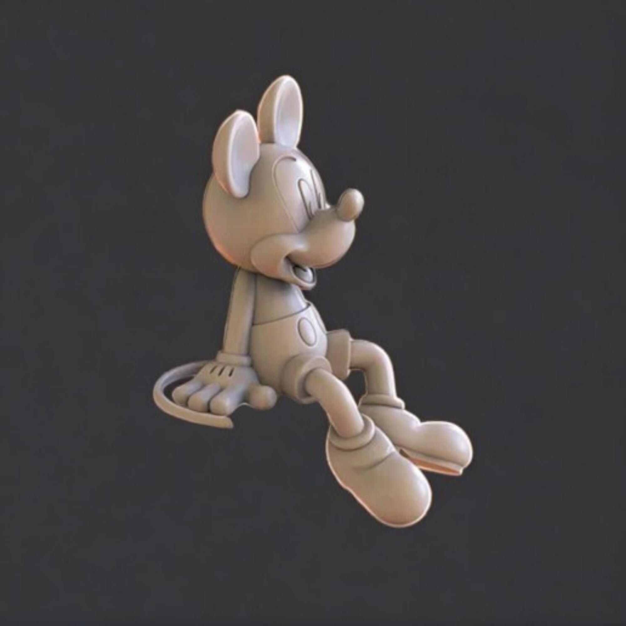 Mickey Rover Stl 3D Mickey Mouse Figure STL File, Disney Printable (digital Download) - Etsy