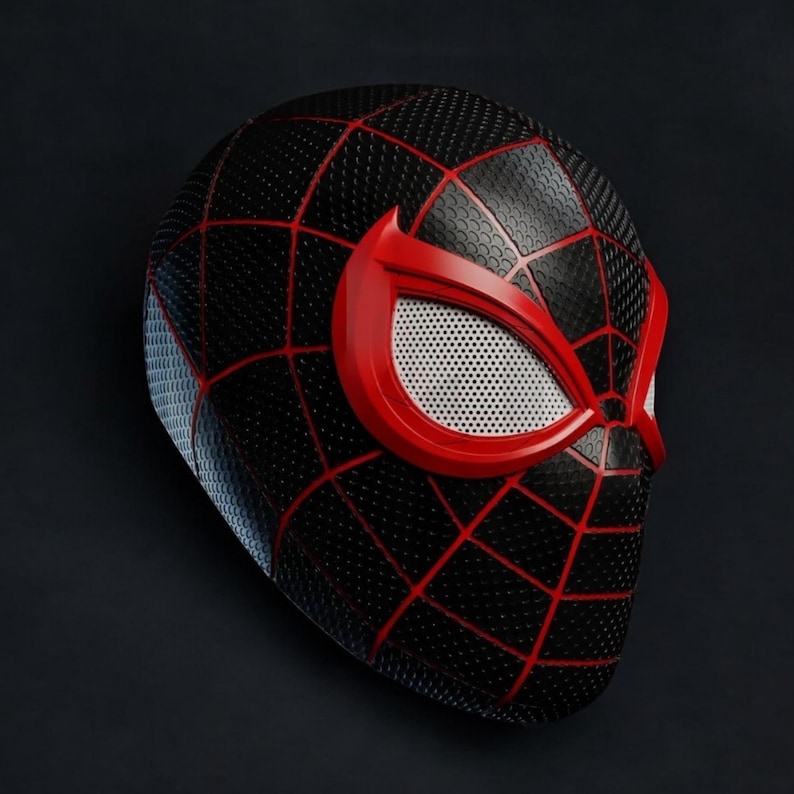 Spiderman Mask 3D STL File: Magnetic Helmet, Easy Print - Etsy