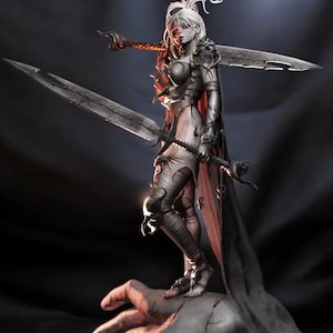 Warrior Lady 3D Model STL File