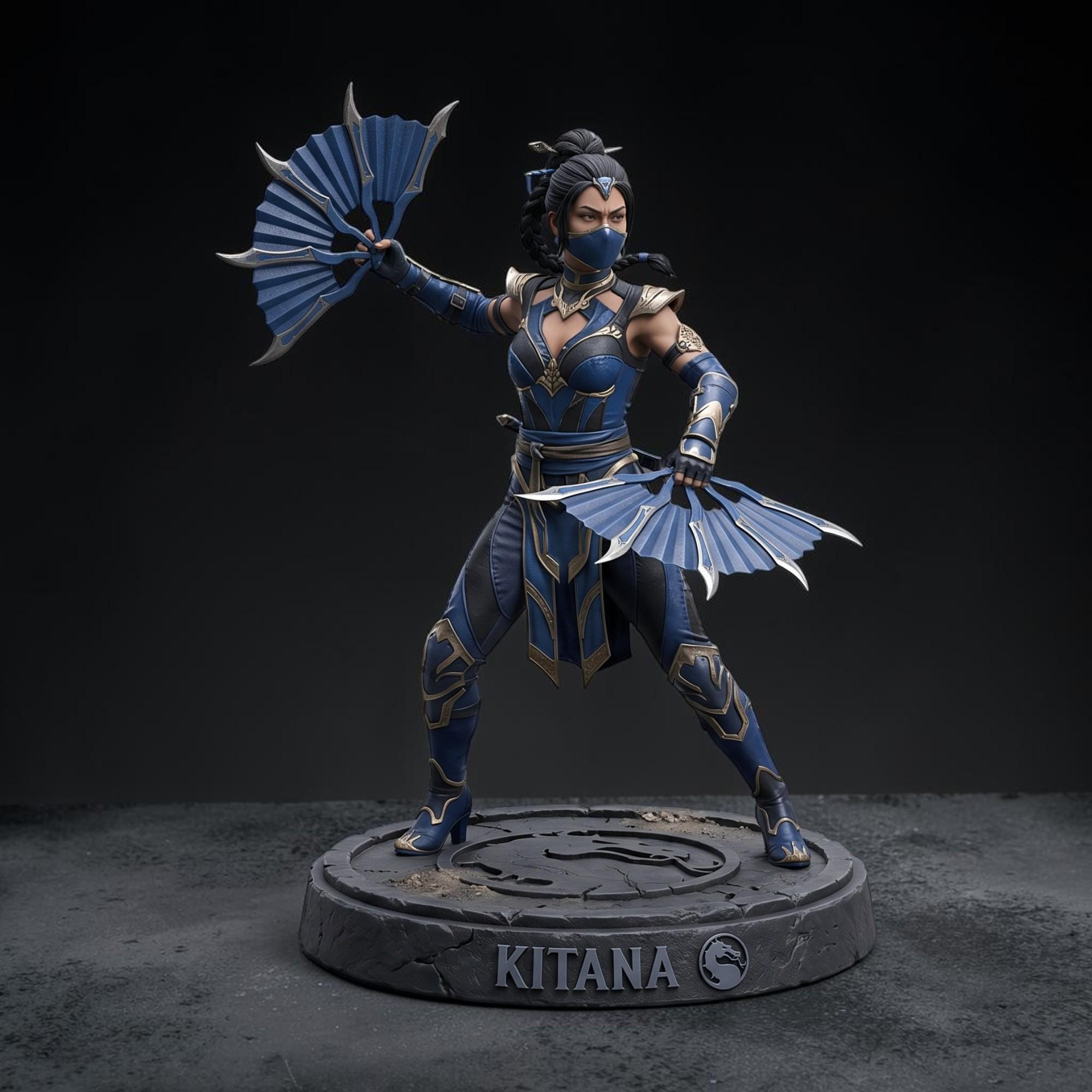 Kitana Figure Mortal Kombat - Etsy