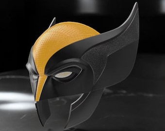 Wolverine Maske STL Datei: 3D druckbarer Helm