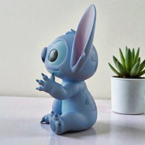 3D Stitch Figure Model STL File - Easy To Print