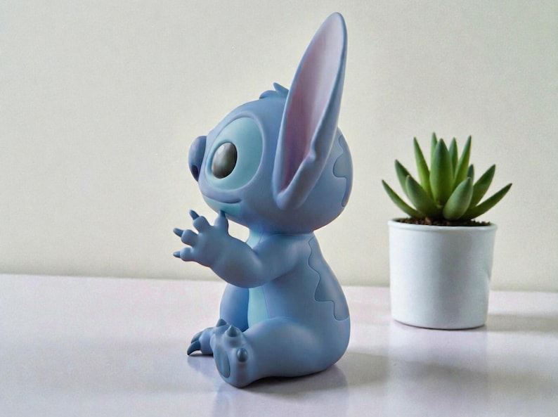 3D Stitch Figure Model STL File - Easy To Print