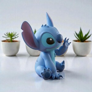 3D Stitch Figure Model STL File - Easy To Print