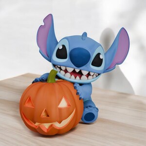 3D Pumpkin Stitch Figure Model STL, Stitch STL File, Easy To Print