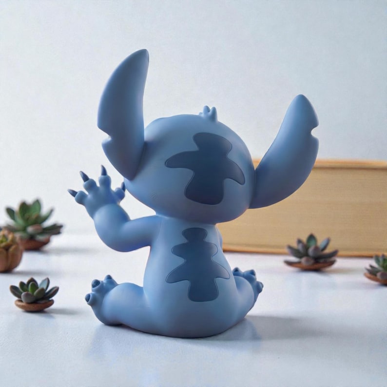 3D Stitch Figure Model STL File - Easy To Print