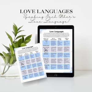 Love Languages: Relationship Communication Guide (PDF Download)