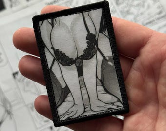 Anime Manga Patch | Hook and Loop | Sew on | Iron on
