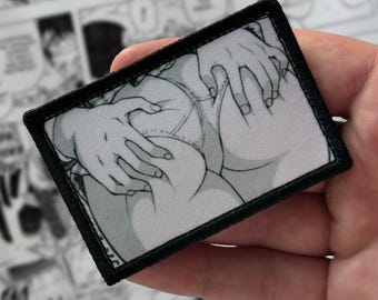 Anime Manga Patch | Hook and Loop | Sew on | Iron on