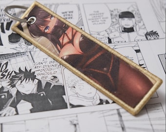 Waifu Anime Manga Embroidered Jet tag | Keychain | Key tag | Lanyard