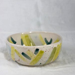 Fika Ceramic Bowl – Handmade Scandinavian-Inspired Stoneware – 13.5cm Cozy Minimalist Dish – Nordic Style Dessert or Snack Bowl