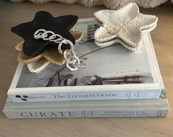 Handmade Jesmonite Starfish Dish – Coastal Trinket Tray