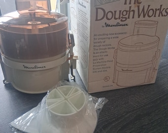 The Dough Works 514 Attachment by Moulinex for Process La Machine Models 390 354